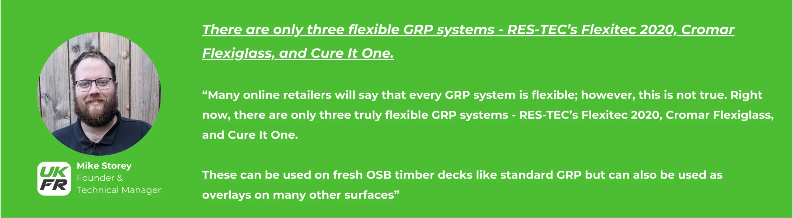 Flexitec GRP system (desktop)
